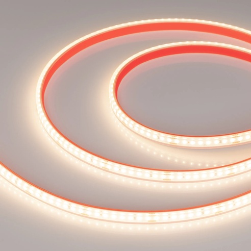 Лента герметичная DOT-PFS-X160-10mm 24V Warm3000 (12 W/m, IP68, 5m) (Arlight, 5 лет)