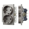 Механизм электрической розетки SCT-MEUD-PL-GR (250V, 16A) (Arlight, -)