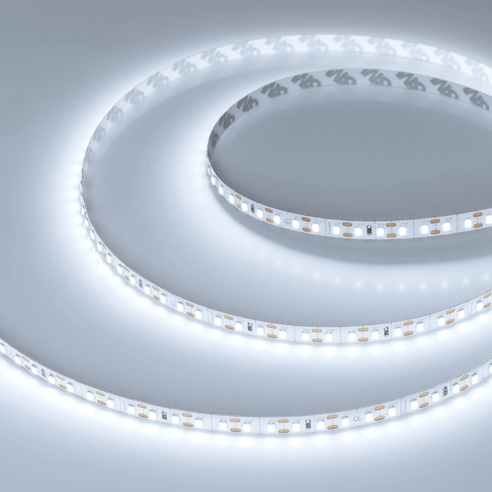 Лента FC-A120-8mm 24V White6000-CX1 (10 W/m, IP20, 5m) (Arlight, резка 1 светодиод)
