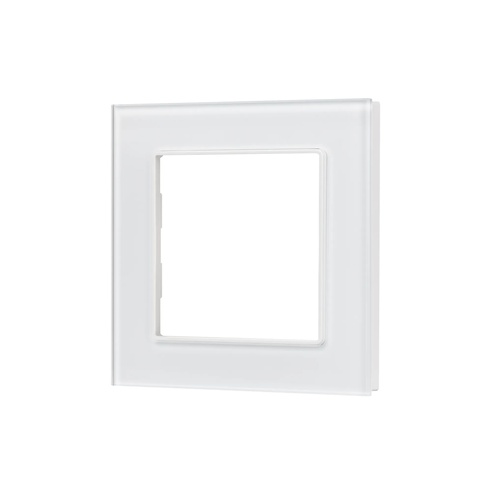 Рамка стеклянная FRM-GLARE-GS-1-WH (Arlight, -)