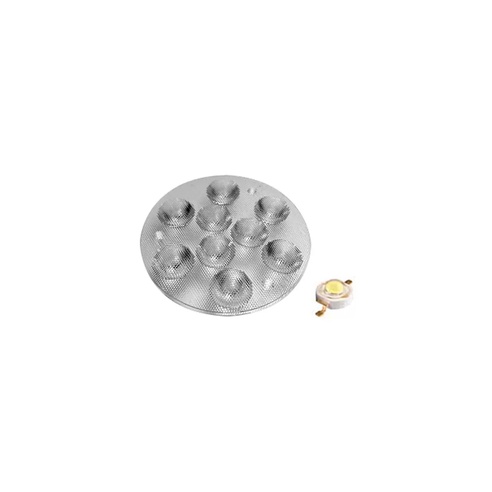 Блок линз 9B30DF (30°, 9X Emitter) (Turlens, -)