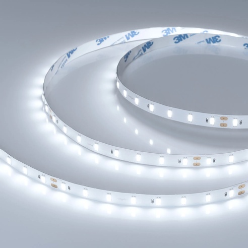 Лента светодиодная ULTRA-C64-10mm 24V White6000 (14.4 W/m, IP20, 5630, 5m) (Arlight, высок.эфф.160 лм/Вт)