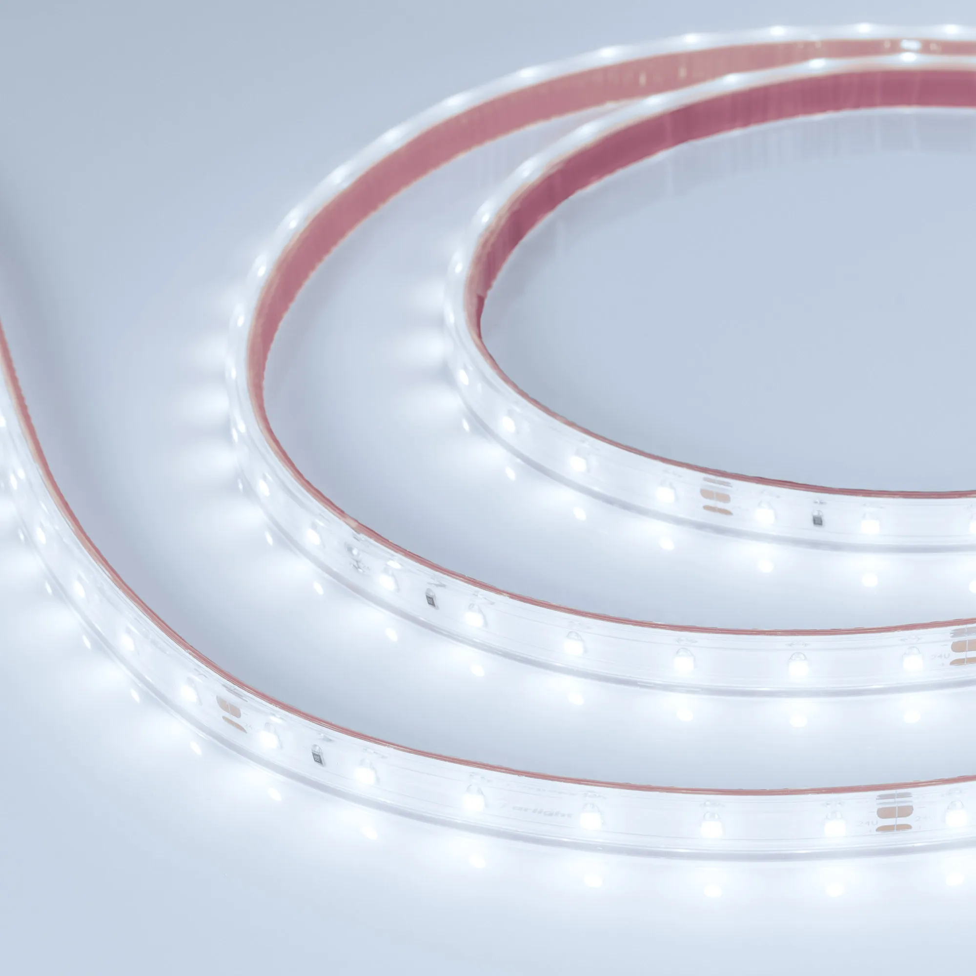 Лента светодиодная герметичная RTW-PS-A60-10mm 24V White6000 (4.8 W/m, IP67, 2835, 50m) (Arlight, -) - изображение товара