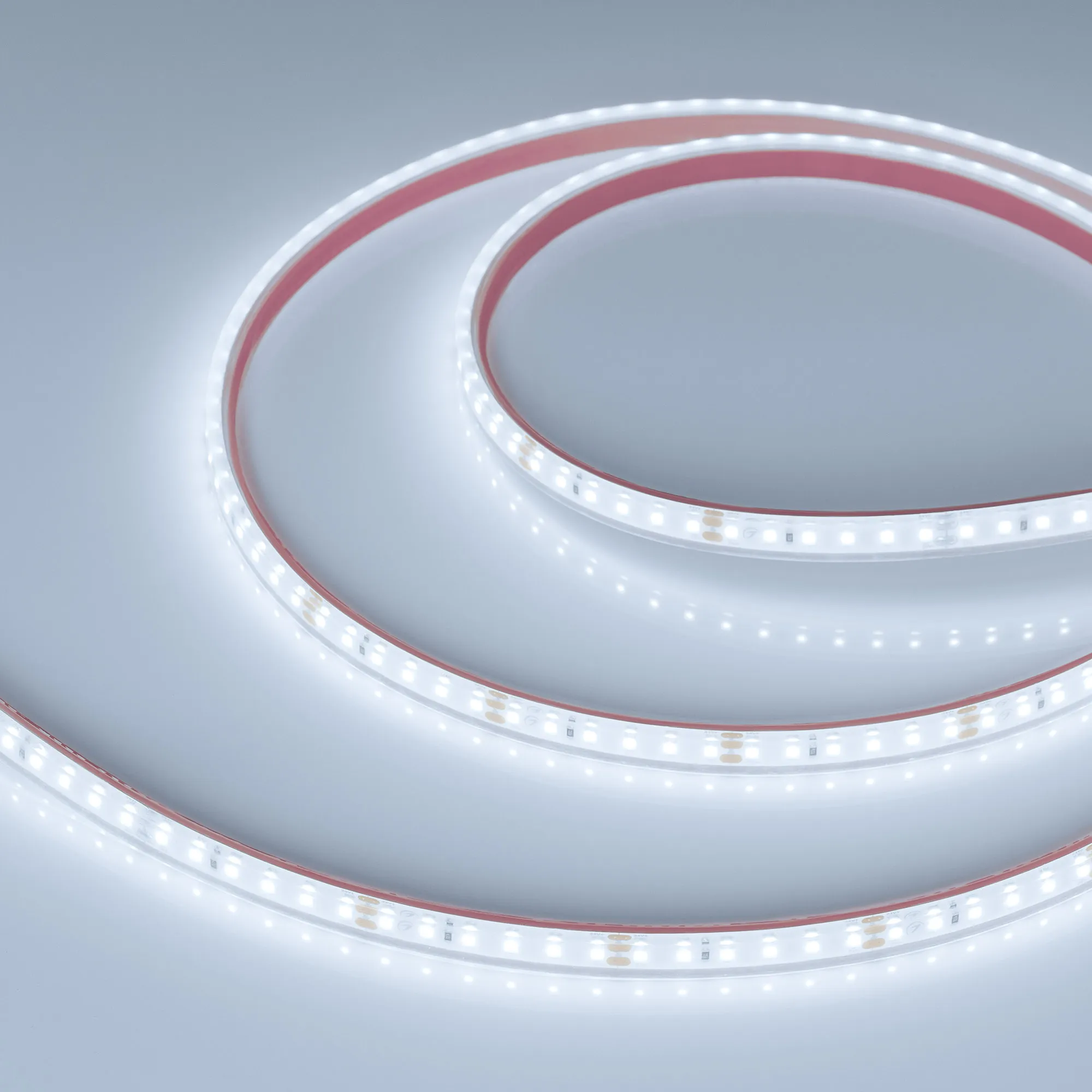 Лента светодиодная герметичная RTW-PFS-A120-11mm 24V White6000 (9.6 W/m, IP68, 2835, 5m) (Arlight, 9.6 Вт/м, IP68) - изображение товара