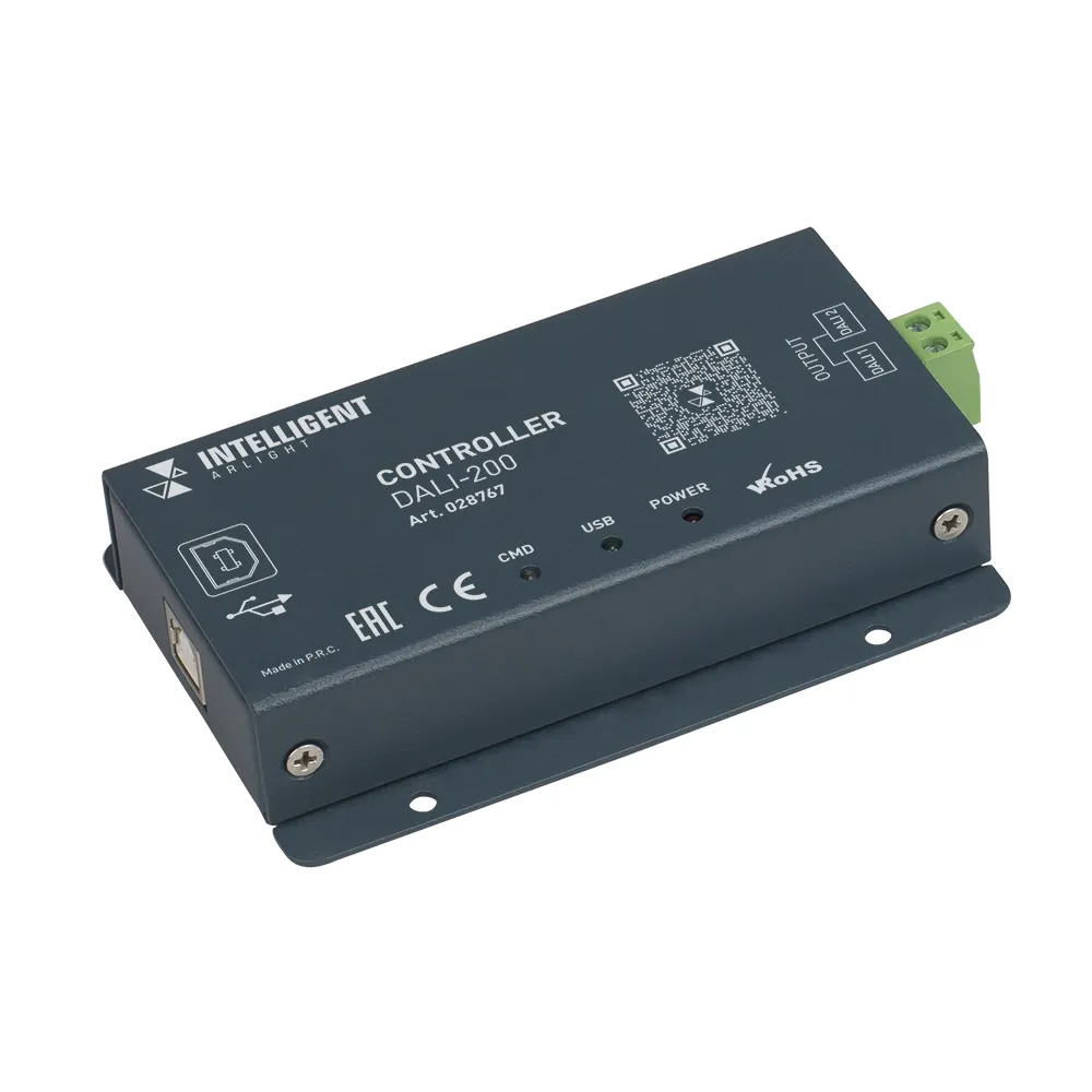 INTELLIGENT ARLIGHT Контроллер DALI-200 (IARL, IP20 Металл, 1 год) - изображение товара
