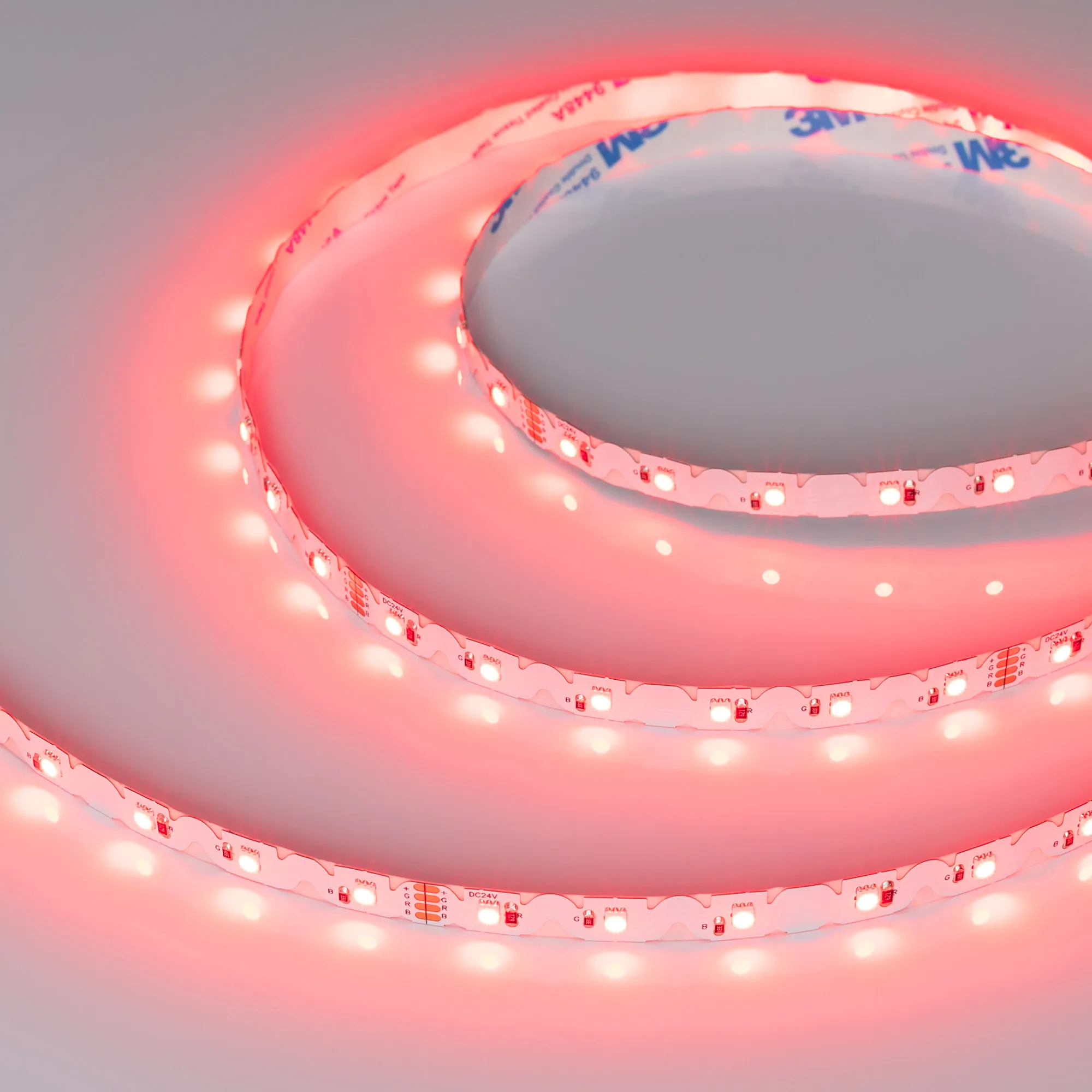 Лента светодиодная RZ-A60-8mm 24V RGB (8 W/m, IP20, 2835, 5m) (Arlight, -) - изображение товара