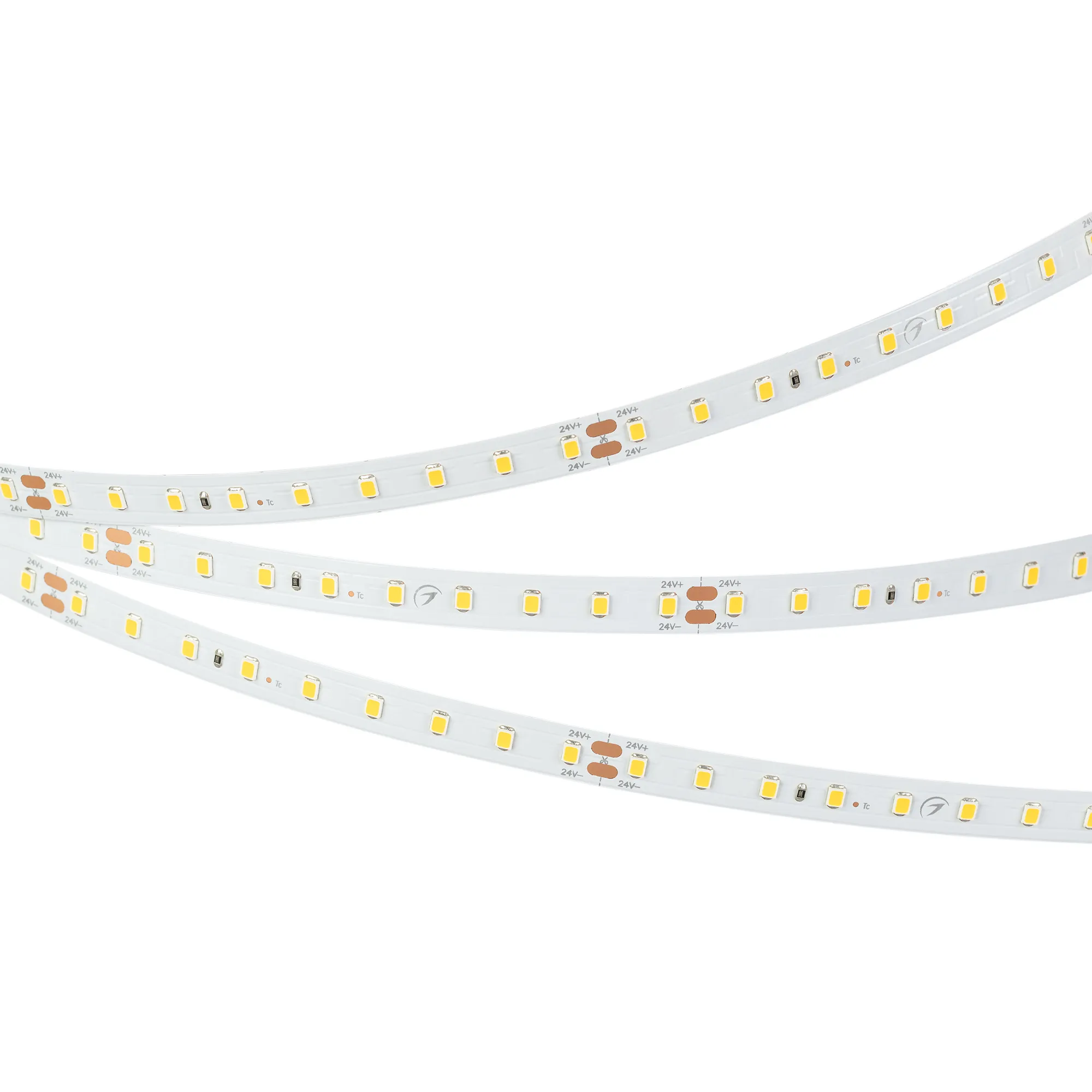 Лента светодиодная RT-A90-10mm 24V Warm2700 (4.8 W/m, IP20, 2835, 5m) (Arlight, высок.эфф.200 лм/Вт) - изображение товара
