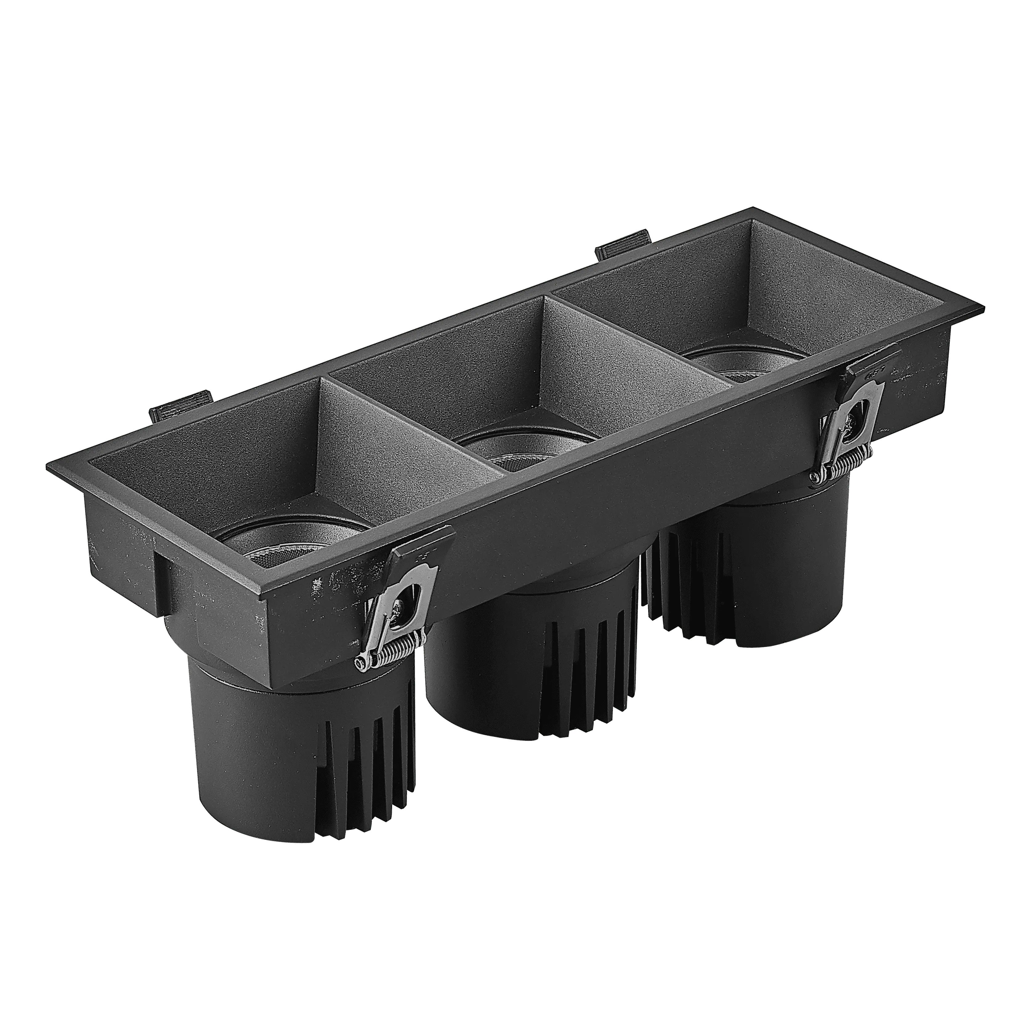 Светильник MS-FLOW-BUILT-S230x85-3x6W Day4000 (BK, 15 deg, 230V) (Arlight, IP20 Металл, 5 лет)