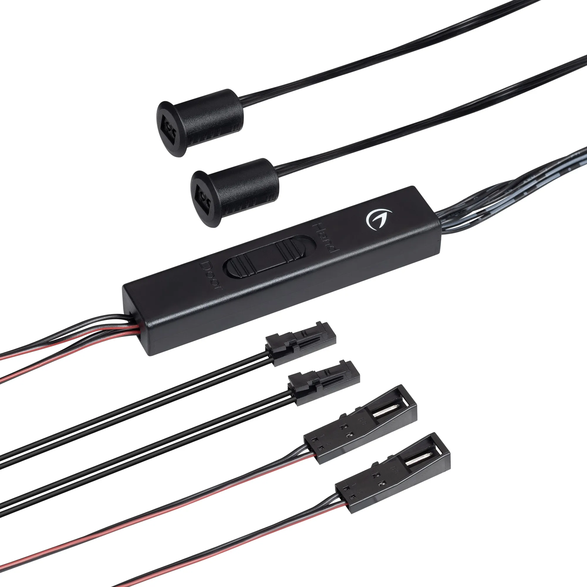 ИК-датчик SR-PRIME-RECESSED-IRD/H-R11-BK (12-24V, 48-96W, DOOR/HAND) (Arlight, IP20 Пластик, 2 года) - изображение товара